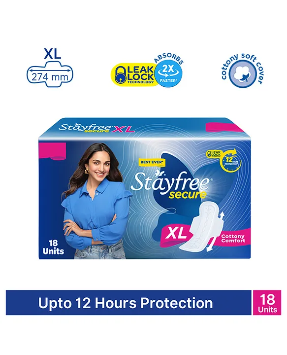 Stayfree Secure Cottony with Wings | Size XL