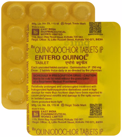 Enteroquinol 250mg Tablets