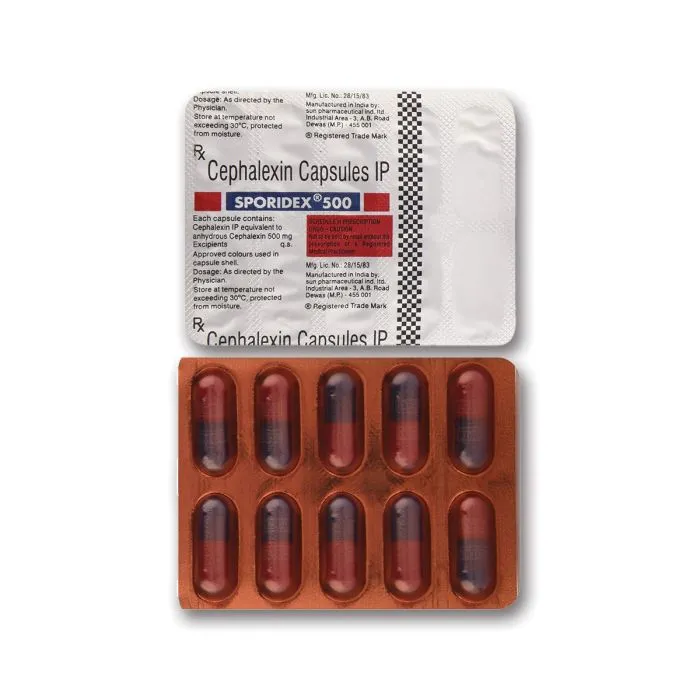 Sporidex 500 Capsule 10 capsules