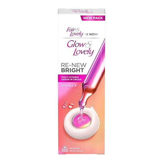 Glow & Lovely Re-New Bright Multivitamin Serum In Cream 80g