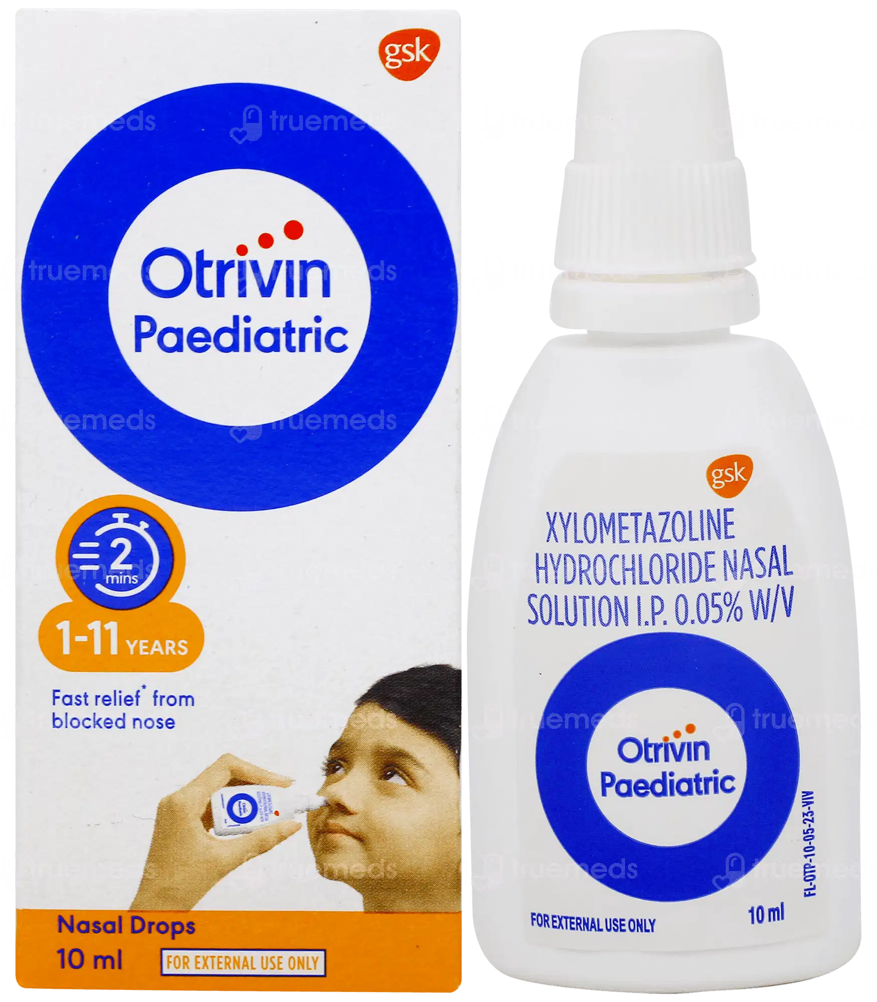 Otrivin Paediatric Nosal Drops