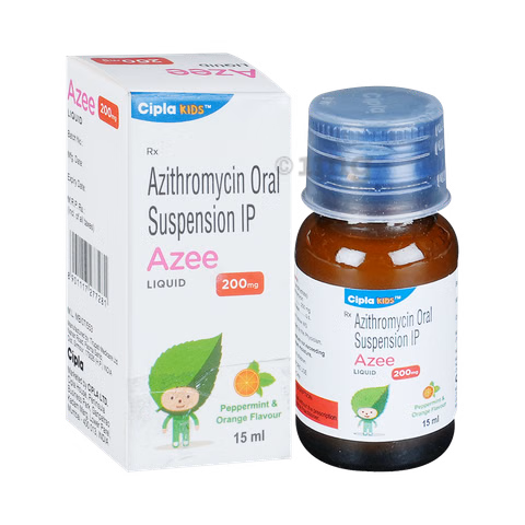 Azee 200 Liquid Peppermint & Orange
