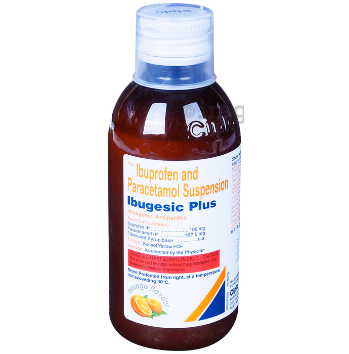 Ibugesic Plus Oral Suspension Orange