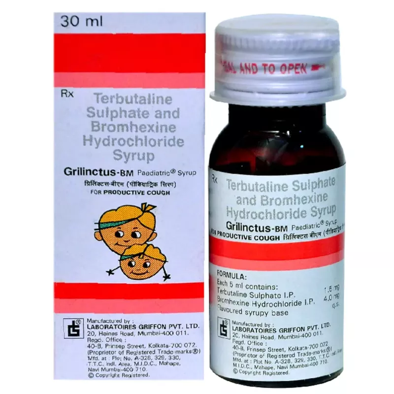 Grilinctus-BM Paediatric Syrup